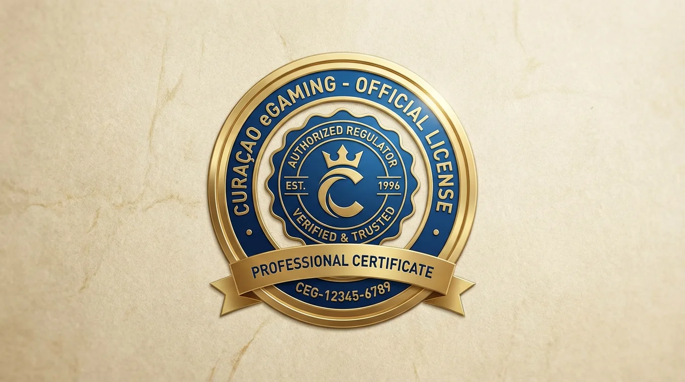 Logo de la licencia de juego de Curazao